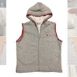 Walt Disney World Dumbo Vest with hood and zip closure